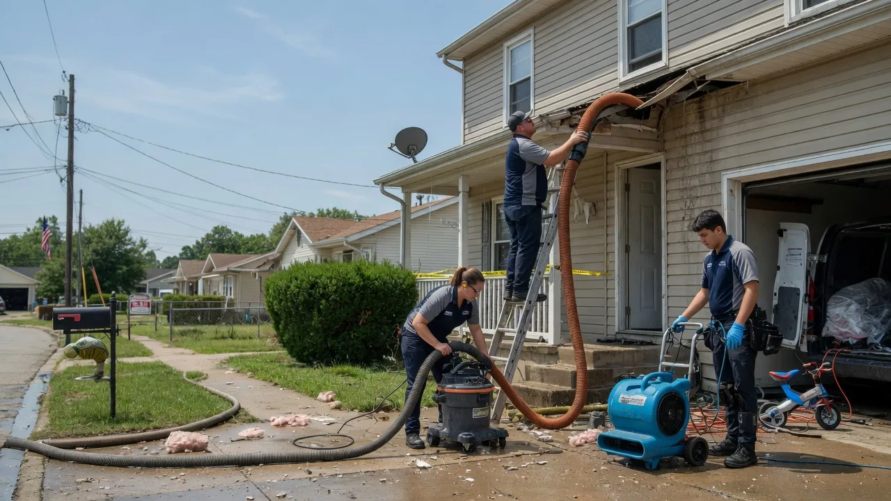 Water Damage Restoration in Milburn, OK near me